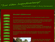 Tablet Screenshot of ferienwohnung-im-spreewald.net